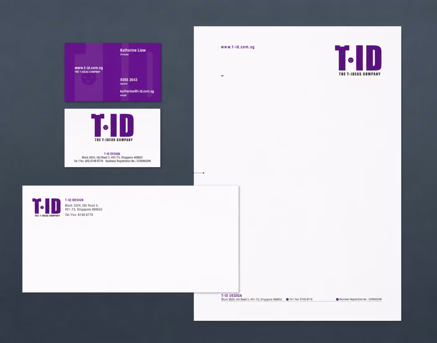 T-ID Design, Stationery Design | Ease Communications
