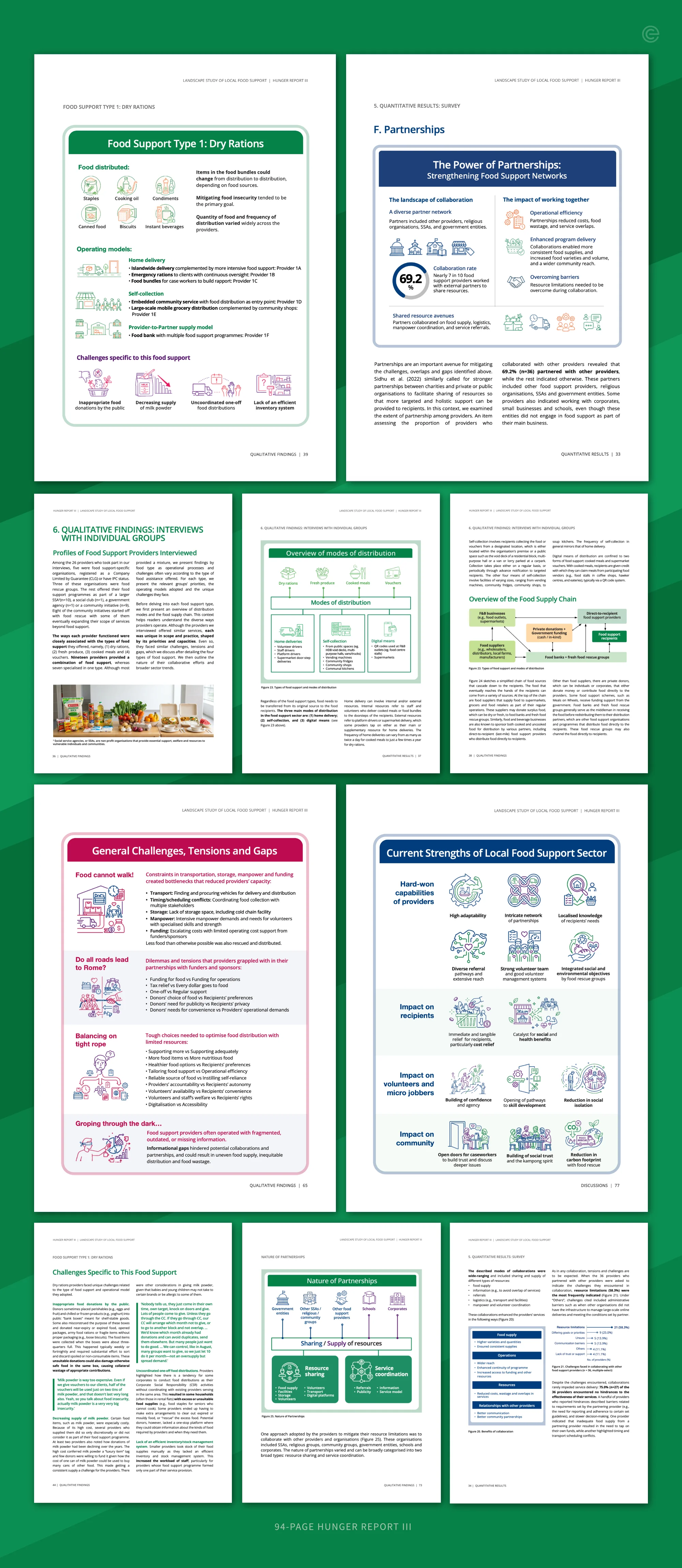 Survey Report Graphic Design