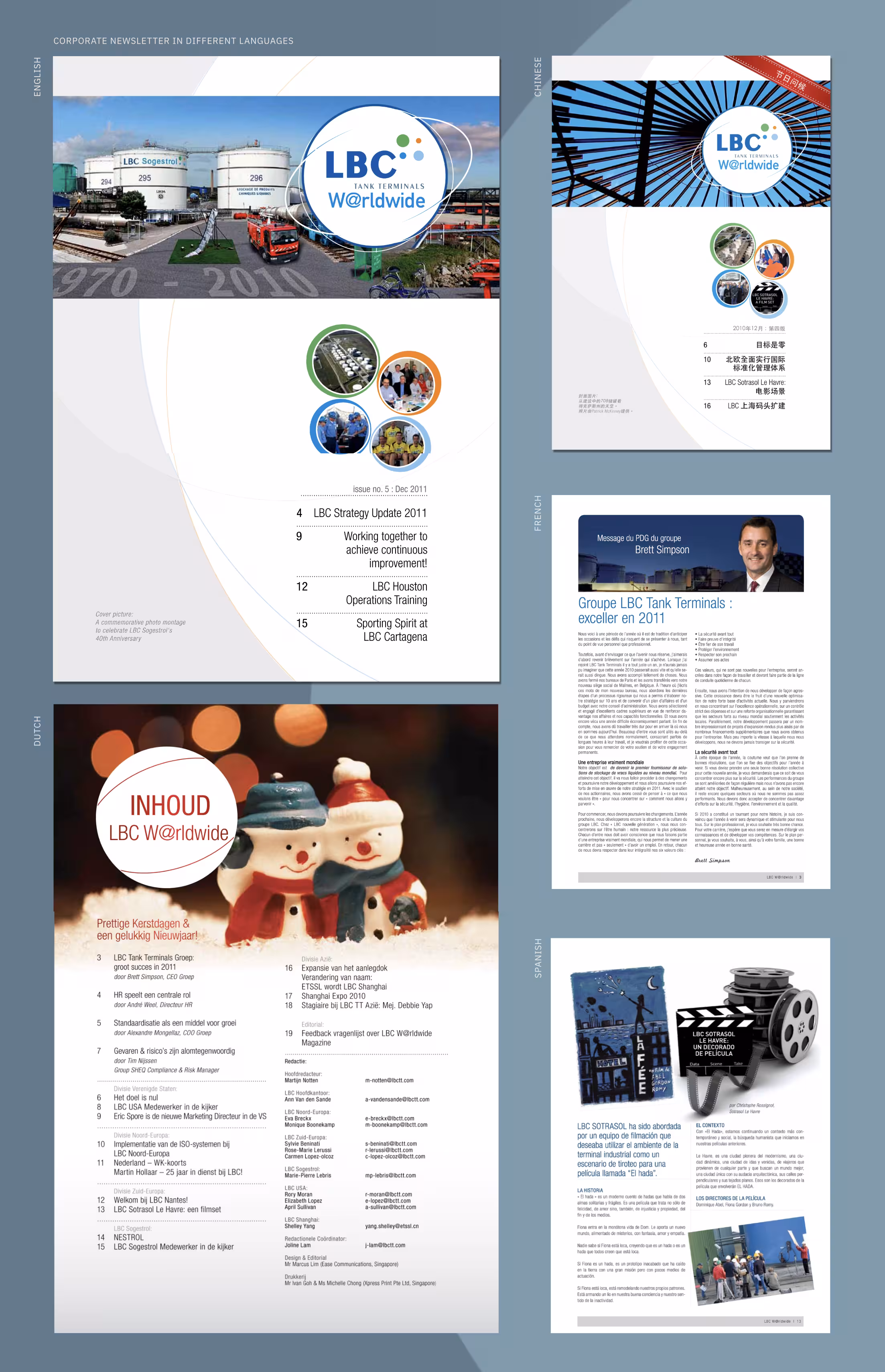 Corporate Newsletter Design