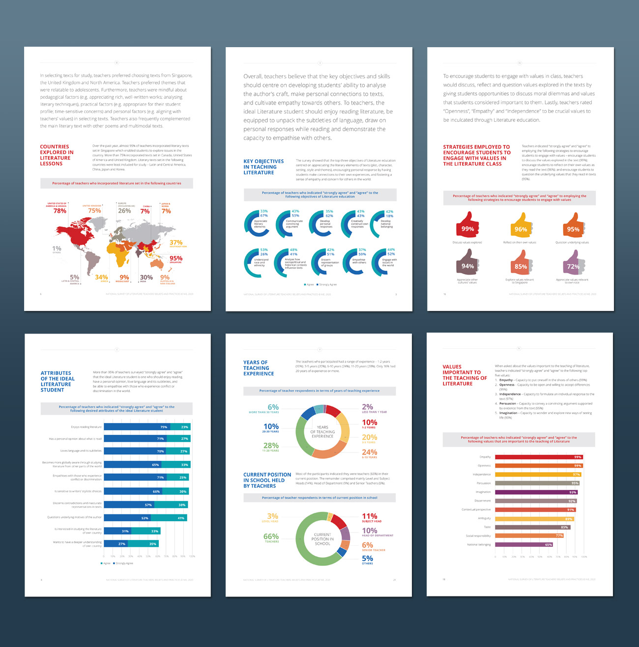 Survey Report Graphic Design