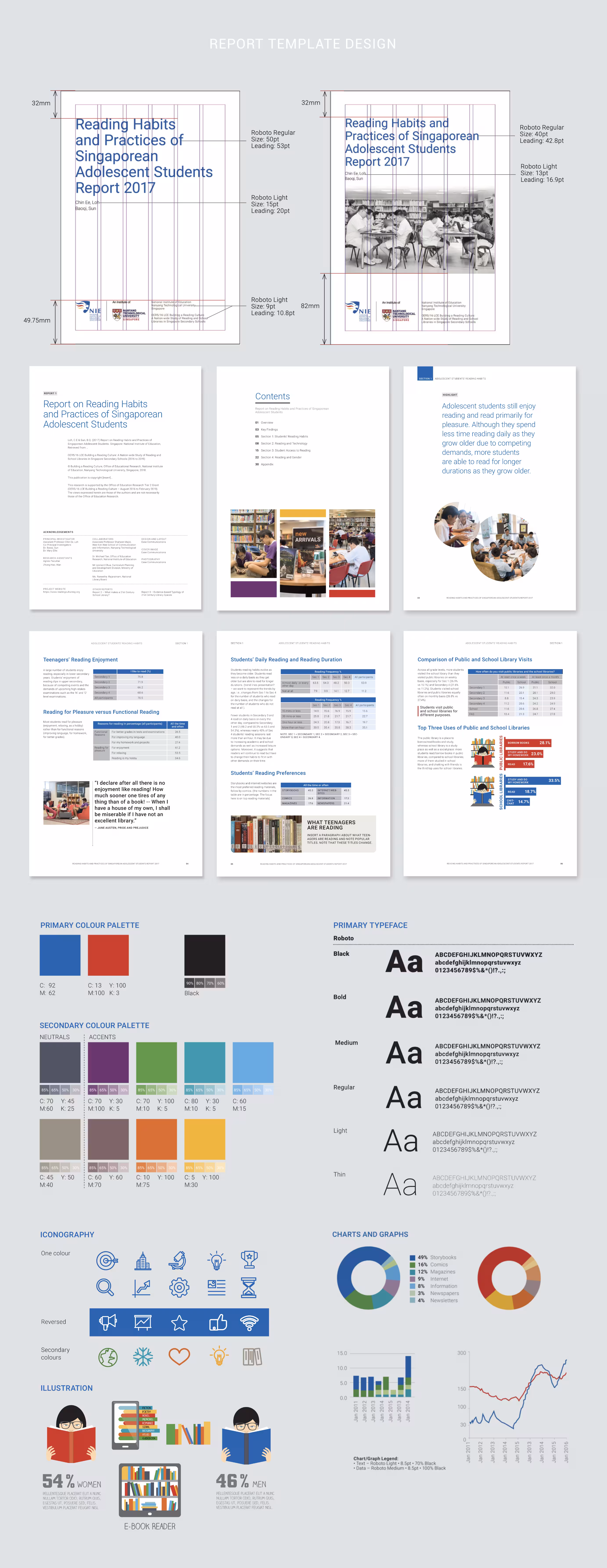 Survey Report Graphic Design