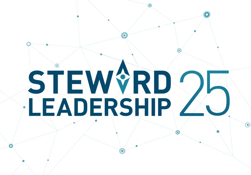 Branding, logo design, Publication design for Steward Leadership 25, Stewardship Asia Centre