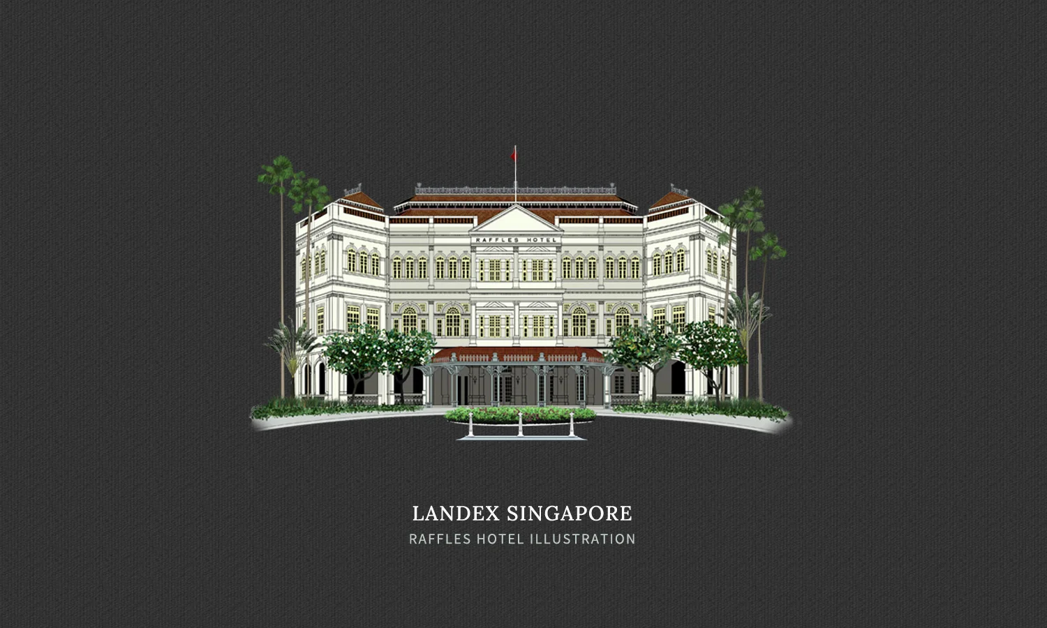 Raffles Hotel Mobile Banner