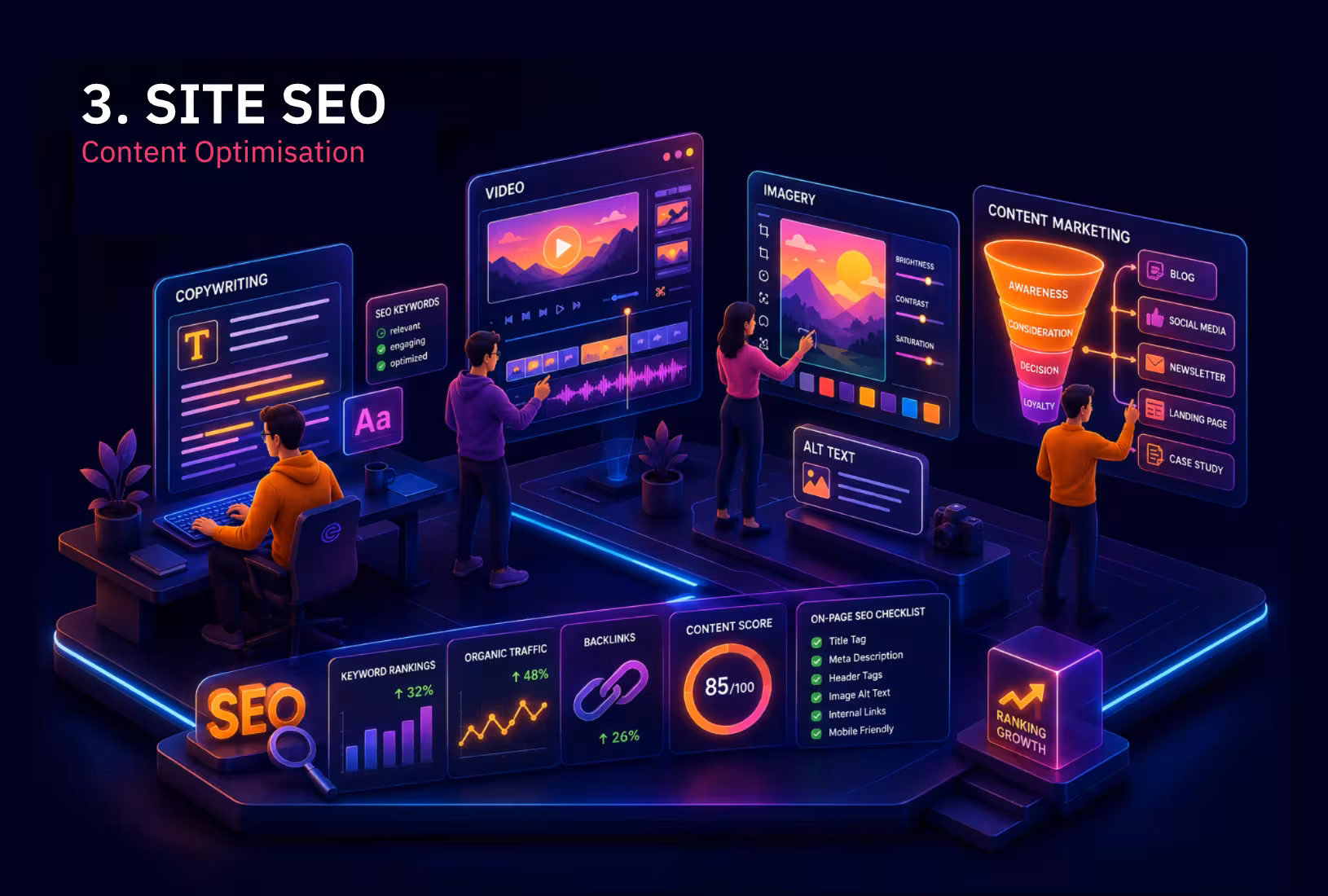 Web Development Infographics, Ease Communications